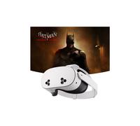 Meta Quest 3S All-In-One Mixed Reality Headset and Controllers, 256GB, White