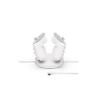 Meta Quest Compact Charging Dock - Works with Meta Quest 3/3S - Extended headset charging cable - Wireless charging for Touch Plus controllers