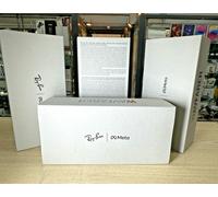 Ray - Ban Unisex Meta RW4006 Wayfarer 601ST3 Sunglasses Injected Black Grey Squared Polarized Shaded