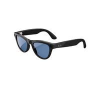 Meta Ray-Ban Skyler (Standard) Smart Glasses - Shiny Black, Clear to Blue Transitions