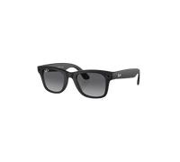 Meta Wayfarer Sunglasses in Matte Black & Graphite