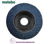 METABO 115mm 4.5in FLAP DISCS, P40, P60, P80, & P120 - ASSORTED PACK SIZES