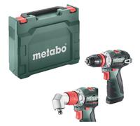 Metabo 12v PowerMaxx BS BL Q Brushless Drill Right Angle Screwdriver CASED Bare