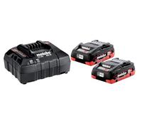 metabo 18V 2x 4.0Ah LiHD Battery Starter Set