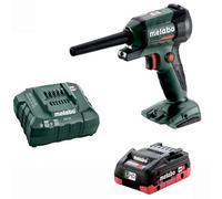 Metabo 18V Blower Inflator Deflator Cordless Air Dust + X1 4Ah Battery 600798850