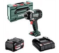 Metabo 18v Brushless 1/2 Impact Wrench 800nm + 5.2ah Battery SSW 18 LTX800BL