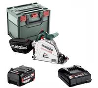 Metabo 18v Plunge Saw 165mm Brushless Saw KT 18 LTX 66 BL + 5.2AH Battery