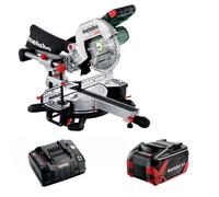 Metabo 216mm 18V Brushless Mitre Saw 8Ah Tabless Battery Fast Charger Kgs 18 Ltx