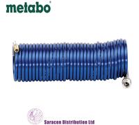 METABO 5M COILED AIR HOSE LINE, 6 MM X 8 MM DIAMETER - 0901054940
