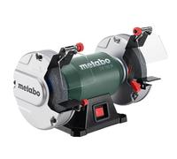 Metabo - 6" Shop Bench Grinder | 370W | 3.4 Amp | Adjustable Eye Shield and Spark Deflectors | 3-Year Limited Warranty | DS 150M, Green
