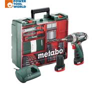 Metabo 600080880 Powermaxx BS 12v Cordless Drill/Screwdriver Inc 2x 2.0Ah Bat...
