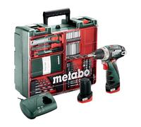 Metabo 600080880 Powermaxx BS 12v Cordless Drill/Screwdriver Inc 2x 2.0Ah Bat...