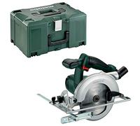 Metabo 602268840 KSA18LTX 18 V Li-Ion Cordless Circular Saw with MetaLoc Case - Green
