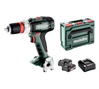 Metabo 614052500 BS 18 L Quick Cordless Drill Driver with 2 Batteries, Charger and case