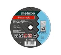 Metabo 616183000 Flexiarapid Stainless Steel Disc, 0 V, Green, 150 x 1.6 x 22.2 mm
