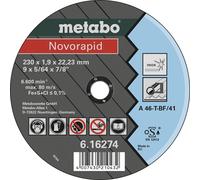 Metabo 616358000 Cutting Disc 115mm 10pcs Steel/Stainless Steel