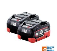 Metabo 625369000 18v LiHD 8.0Ah Li-Ion Battery Twin Pack