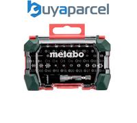 Metabo 626700000 32 Piece Screwdriver Bit Set + Socket Wrench Insert Adapter