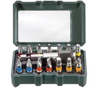 Metabo Screwdriver Bit Set 626703000 – 15-Piece in Robust Box with Magnetic Bit Holder