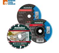 Metabo 626879000 Cutting Discs 76mm Starter Set x3 Pcs