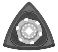 Metabo 626944000 "Starlock" Triangular Hook and Loop Sanding Plate 93 mm