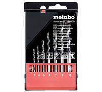 Metabo 627190000 Drills for Wood/HSS/Masonry, Green, Set of 18 Piece