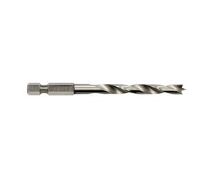 Metabo 627524000 Wood Twist Drill Hex Shank, Green, 4 mm