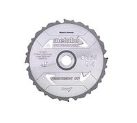 Metabo 628289000 Fibre Cement Professional Circular Saw Blade 165 x 20, Z4 PCD FZ 5°