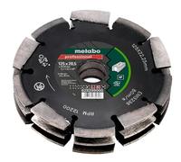 Metabo 628299000 3 Row Professional UP Universal Wall Chaser Blade 125 x 28.5 x 22.23mm