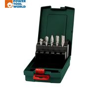 Metabo 628403000 Carbide Die Grinder Router Burr Bit Set x5 Pcs