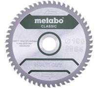 Metabo 628661000 Multi Cut Professional Circular Saw Blade For Multi Materials 165 x 20, Z42 FZ/TZ 5° /B