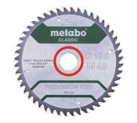 Metabo 628664000 Precision Cut Wood Classic Circular Saw Blade 190 x 30, Z48 WZ 15° / B