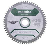 Metabo 628666000 Multi Cut Classic Circular Saw blade 254x30 mm 60...