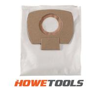 METABO 630296000 (pkt of 5) Fleece filter bag 25l