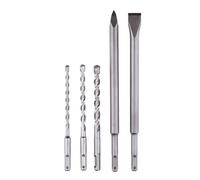 Metabo 630465000 5 Piece SDS Max Drill Bit & Chisel Set