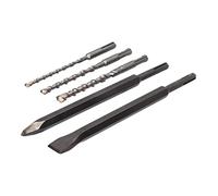 Metabo 630465000 SDS-plus drill bit/chisel set, "SP", 5 pieces