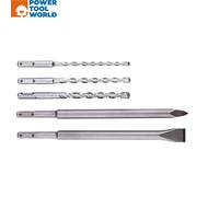 Metabo 630465000 SDS+ Plus Drill Bit & Chisel Set SP x5 Pcs