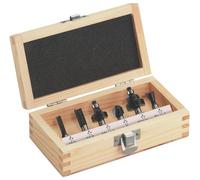 Metabo 631040000 6-Piece Set of Milling Tools in Wooden Box