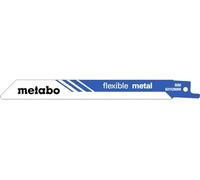 Metabo 631129000 Flexible Metal Sabre Saw Blade 150mm - 2pc Set
