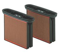 Metabo 631933000 Asr2025 Pair of Filter Cartridges, 0 V, Green