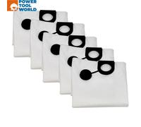 Metabo 635424000 20/30L Fleece Filter Bags x5 Pcs