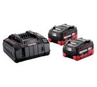 Metabo 685122380 Basic Battery & Charger Set 18V 2 X Lihd 5.5Ah