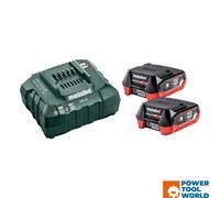 Metabo 685301000 12v Basic Set Inc 2x 4.0Ah LiHD Batteries & ASC 55 Charger