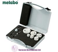 METABO 8 PIECE BI-METAL HOLESAW KIT, 22 - 68mm - 625434000