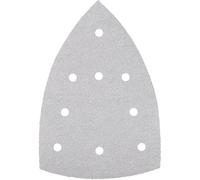 Metabo Adhesive Sanding Sheets 100 x 150 mm, P 120, 9 Holes, Sanding Sheet with Adhesion (SMA) # 635216000
