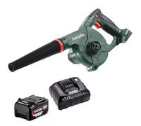 Metabo AG 18 18V Cordless Leaf Blower with 1 x 5.2Ah Battery & Charger