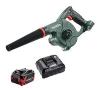 Metabo AG 18 18V Cordless Leaf Blower with 1 x 8.0Ah Battery & Charger