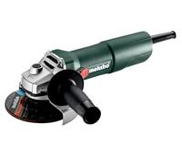 metabo Angle Grinder W 750-125 - 750 W, 125 mm Disc Diameter, 11,500 RPM, 1.9 Nm Torque, Compact and Ergonomic for Grinding, Separation, Milling, Ideal for Workshop and Construction Site, Includes