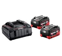 Metabo Basic Battery & Charger Set 18V 2 x 5.5Ah LiHD MPTBSET21855