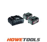 Metabo 685050000 18V Basic Set 2 x 4.0Ah Li-Power CAS Batteries & ASC 55 Charger